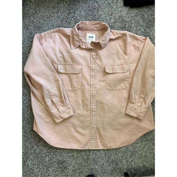 ❤️Aerie Button Down Shirt - Picture 1 of 5